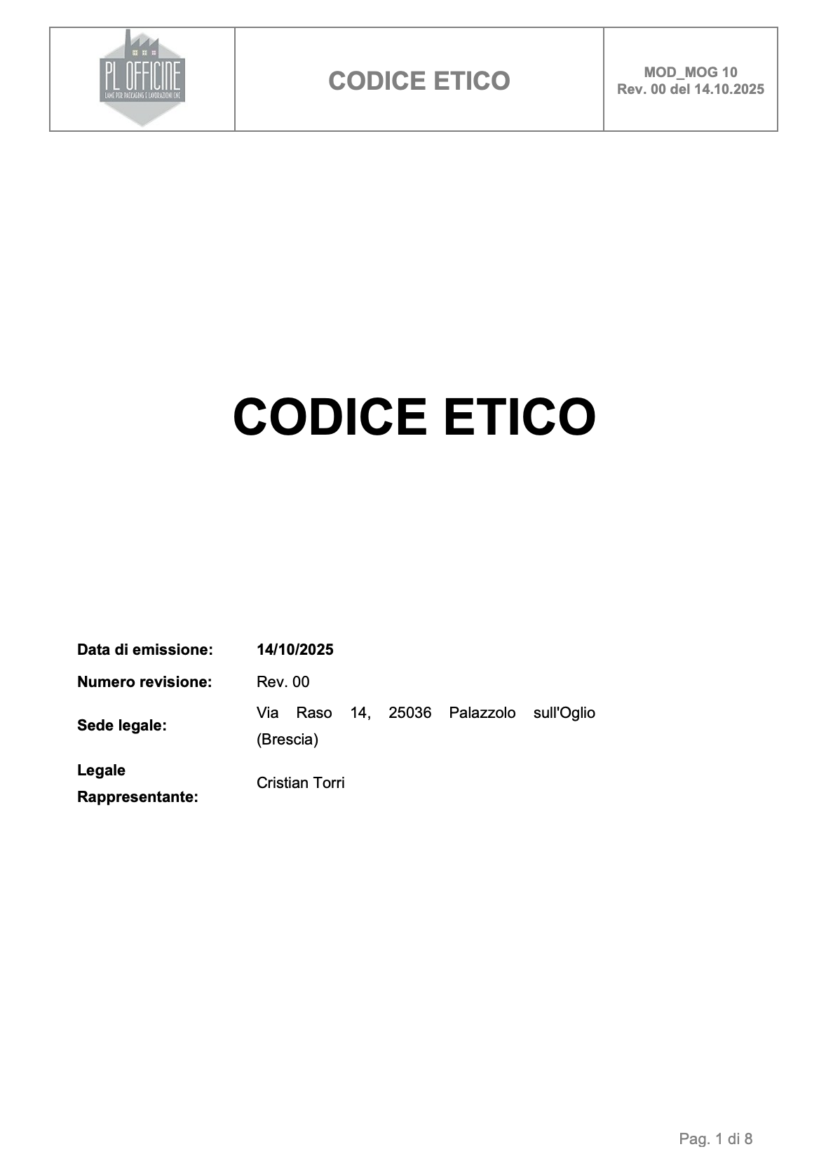 Codice Etico